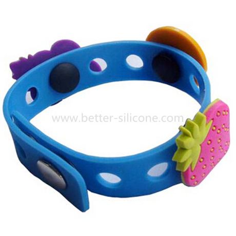 PVC Snap Wrist Band