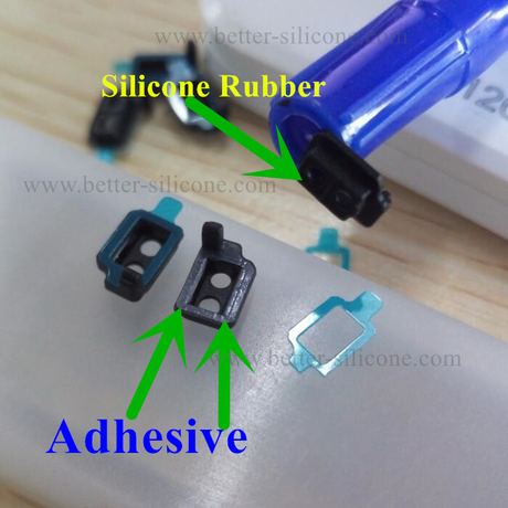 Backed Adhesive EPDM Silicone Elastomer Rubber Housing Washer