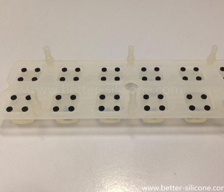Elastomer Rubber Electrically Conduction Keypad