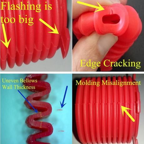 Expansion Joint Silicone Rubber Bellows