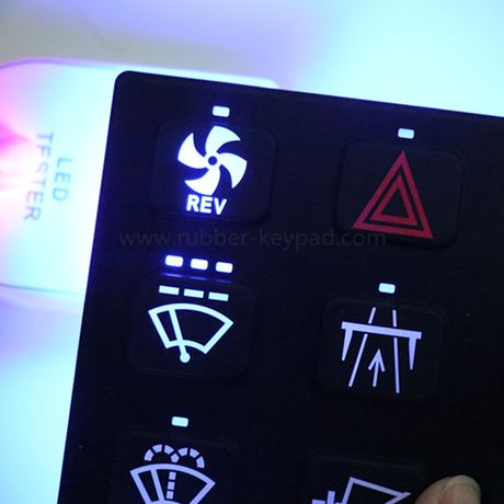 Customize Rubber Silicone Laser Mark Keypad