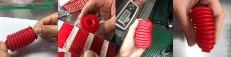 ​How does silicone rubber bellows work?