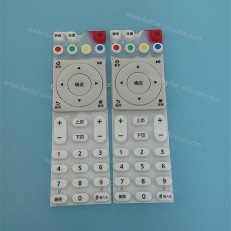Custom Silk Screen Printing Silicone Rubber Keypad