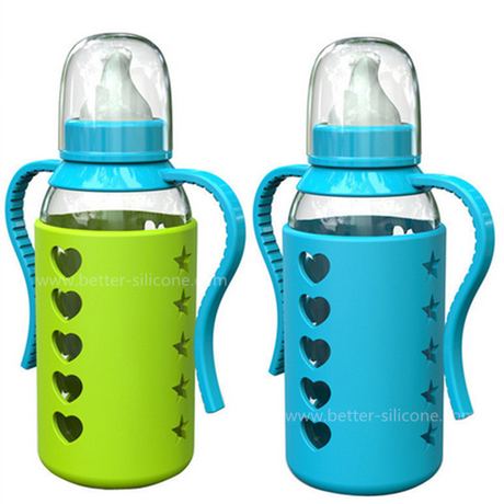 Silicone Baby Bottle Cover