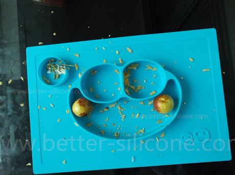 FDA LFGB Food Standard Silicone Baby Fruit Dish