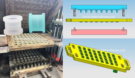 Silicone Rubber Compression Mold for Seals