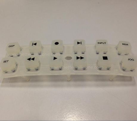 Electrically Rubber Conductive Printing Keypad
