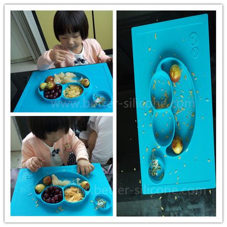 FDA LFGB Food Standard Silicone Baby Fruit Dish