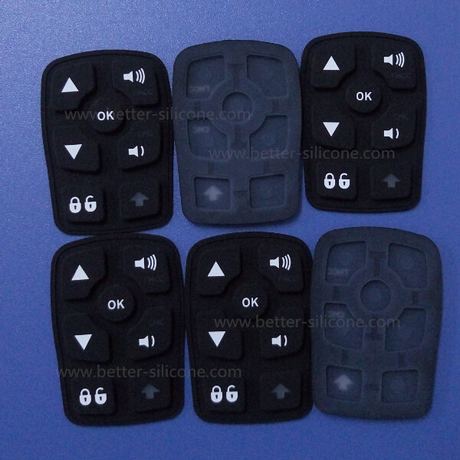 Customize Elastomer Rubber Silicone Laser Etched Keypad