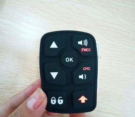 Elastomer Plastic Silicone Rubber Laser Etching Keypad