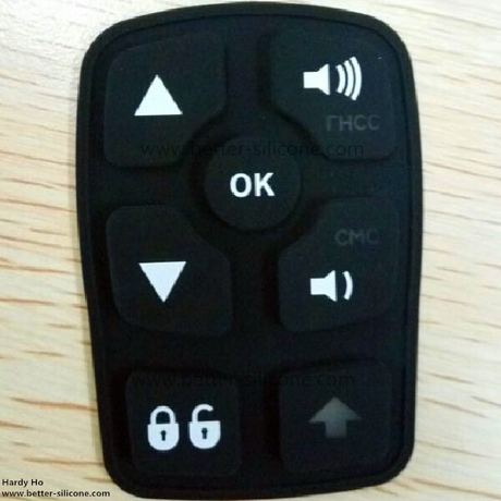 Customize Plastic Rubber Silicone Laser Cutting Keypad