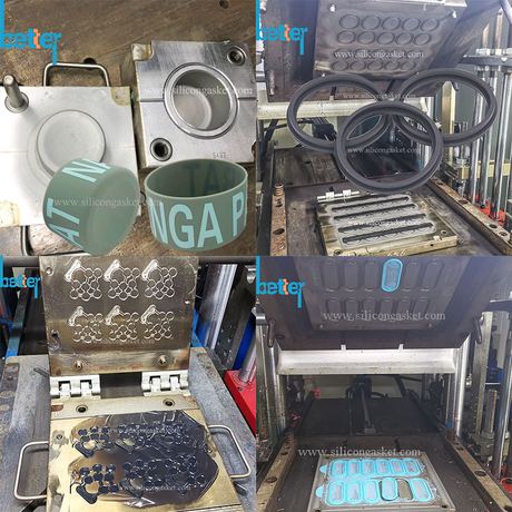 Compression Moulding for Liquid Silicone Bellows Vacuum Suction Gripster