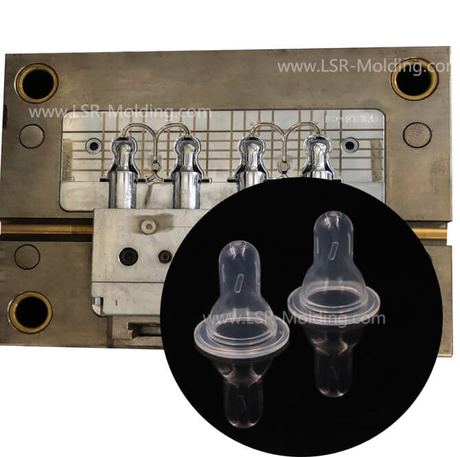 LSR Molding for Silicone Baby Nipples