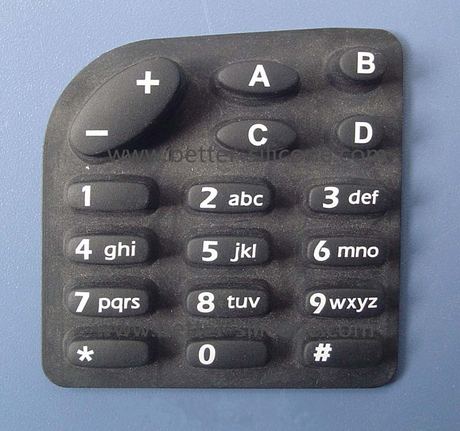 Translucent Silicon Backlight Keypad