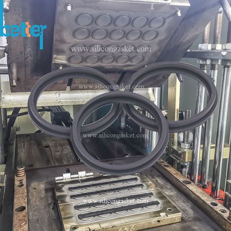 Silicone Compression Molding for Rubber Gasket