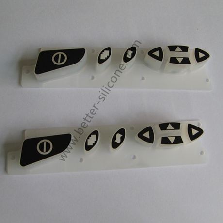 Custom Silkscreen Silicone Rubber Keypad
