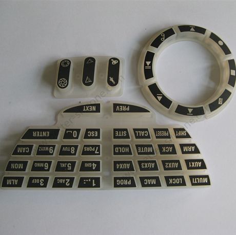 Custom Silkscreen Silicone Rubber Keypad