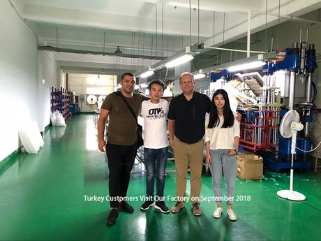 Turkish Customers Visit Our Factory on September 2018