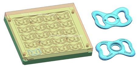 Silicone Compression Mold