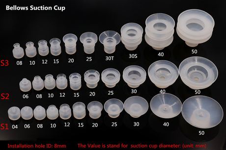 Customized Bellows Suction Gripsters