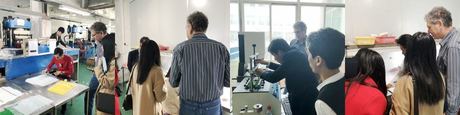 Welcome our Israeli customers came to our factory for guidance and discussion