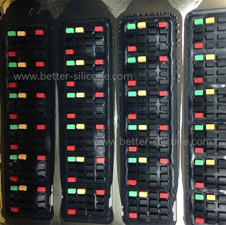 Dual Color Silicone Rubber Keypress Keyboard