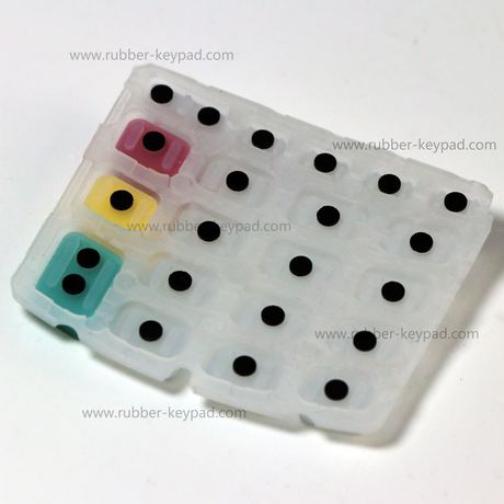 Multi-color Rubber Keypad
