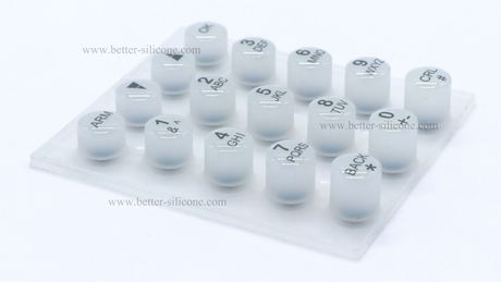 Four Common Conductive Materials Silicone Keyboards
