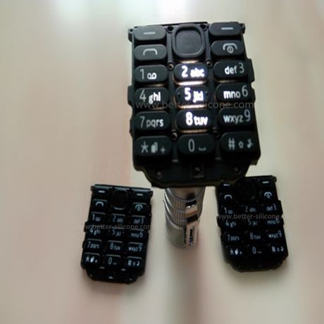 Dual Color Silicone Rubber Keypress Keyboard