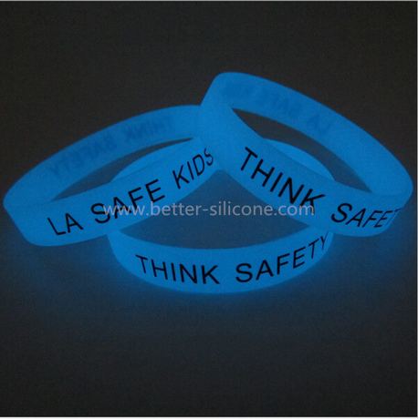 Glow in The Dark Silicone Bracelet