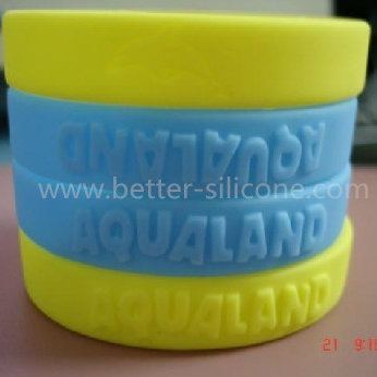 Embossed Silicone Bracelet
