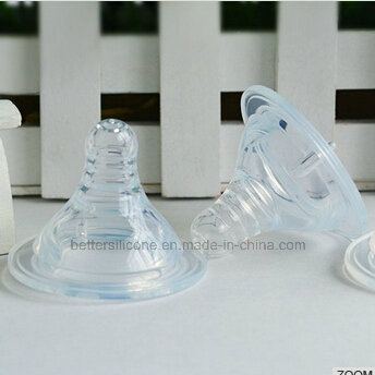 Medical Grade Transparent Liquid Silicone Baby Nipple