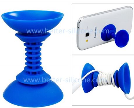 Silicone Rubber Gripster for Cell Phone