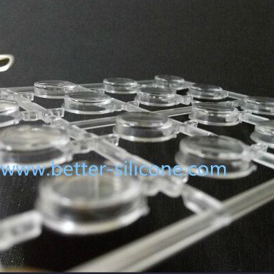 Plastic Keycap with Silicone Keypad P+R Button