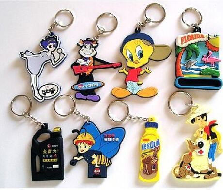 Silicon Rubber Key Rings