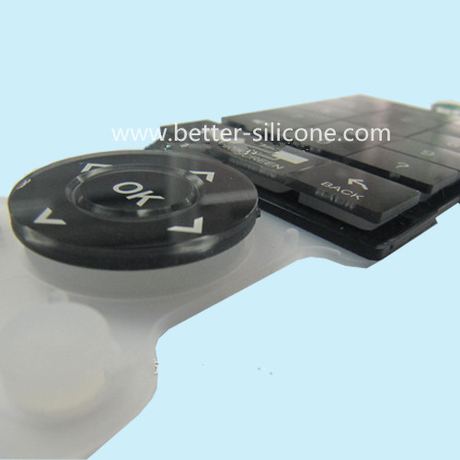 Plastic Rubber Keypad for Switch Remote Controller