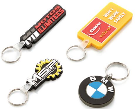 Silicone Rubber Keychains