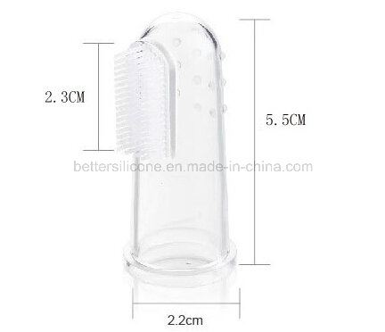 2015 Hottest Eco-friendly Silicone Baby Finger Brush