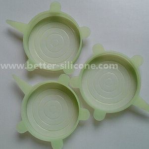 Food Standard Spill Stopper Silicone Food Lids