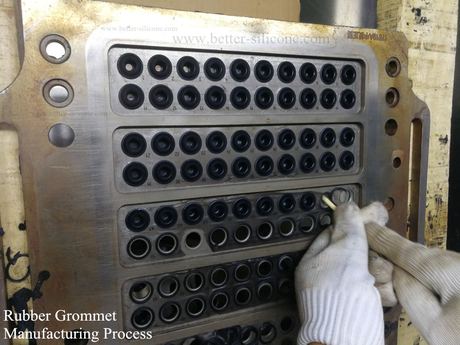 Rubber Grommet Compression Molding