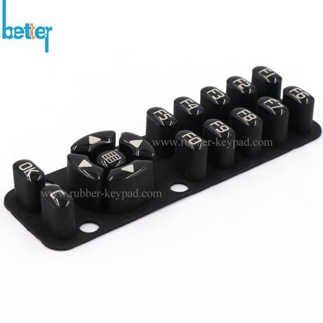 Plastic Rubber Keypad for Switch Remote Controller