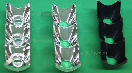 Electroplating Aluminum Plastic PC Led lighting cover