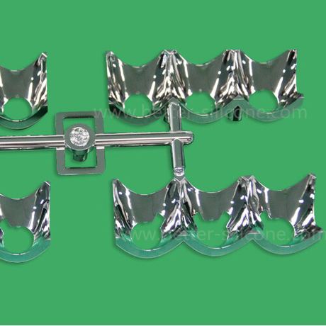Electroplating Evaporate Aluminum Plastic Cover